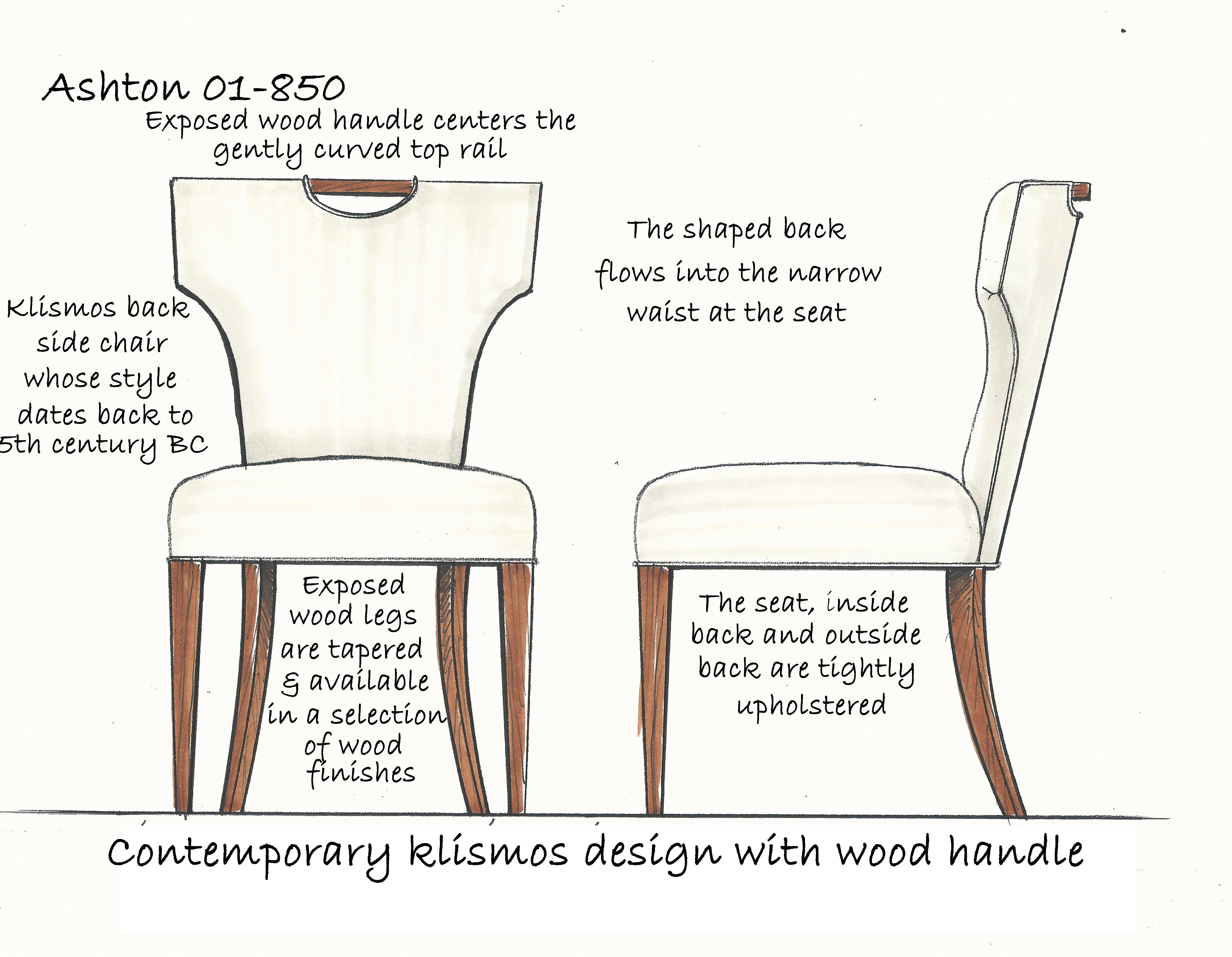 Ashton Side Chair Designmaster Furniture