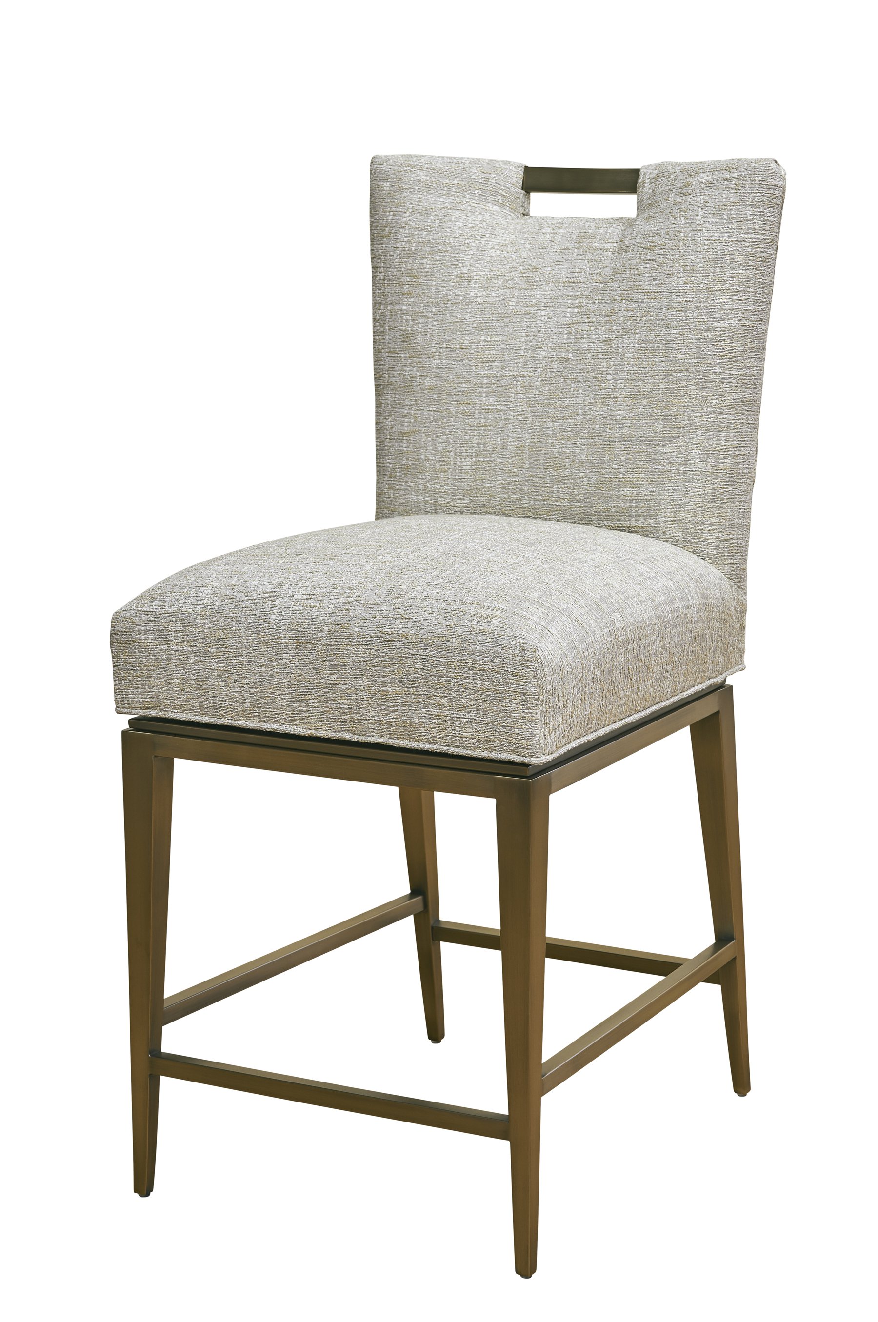 Langham Antique Bronze Counter Height Stool Designmaster Furniture