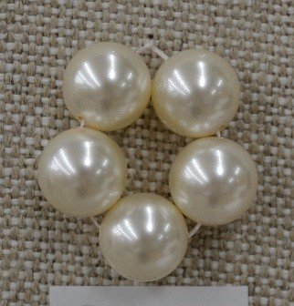 cream pearls